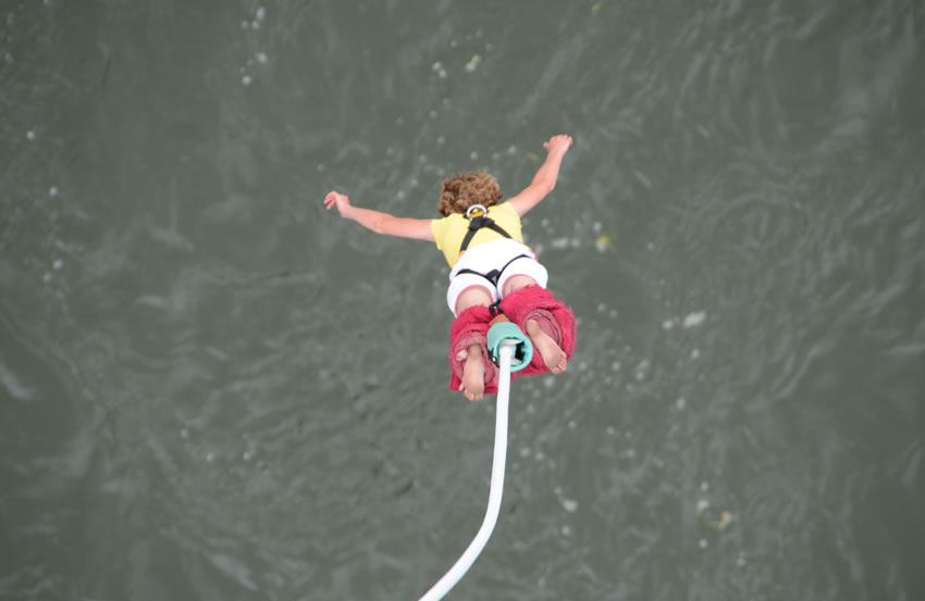 Bungee Jump Swing Zipline Combo Big Air Experience